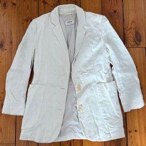 Aritzia Wilfred Linen Blazer